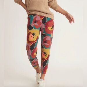 Marine Layer Amelia Fleece Sweatpant - Women's Small Exploded Floral